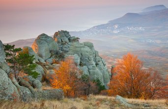 Оранжевый закат
